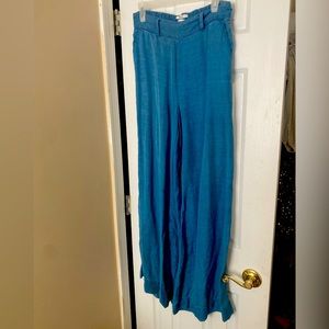 Wide leg denim pants. Super comfy wore a few times